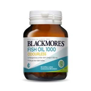 Gambar Blackmores Odourless Fish Oil 1000 30S