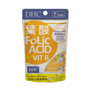 Gambar DHC Folic Acid + Vit B isi 7 tablet