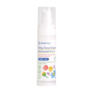 Gambar Gently Baby Face Cream Advance 5 in 1 Bright + Soft Tube 30 gr