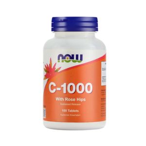 Gambar Now Vitamin C-1000 RH SR Botol 100