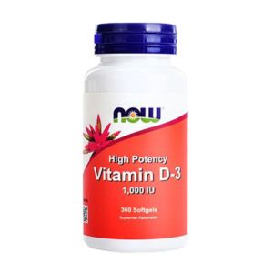Gambar Now Vitamin D-3 1000IU Botol 360