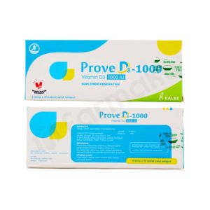 Gambar Prove D3 1000 IU Strip 10 Tablet