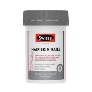 Gambar Swisse Beauty Hair Skin Nails Botol 30 Tablet