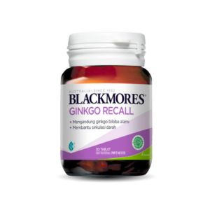Blackmores Ginkgo Recall Botol 30