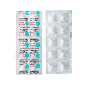 Captopril 12.5 mg Dexa Strip 10 tablet