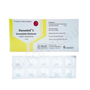 Farsorbid 5 mg Strip 10 tablet sublingual