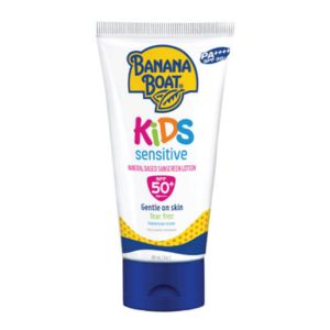 Gambar Banana Boat Sunscreen Sensitive Kids Lotion SPF50+ Tube 90 ml