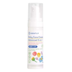 Gambar Gently Baby Face Cream Advance 5 in 1 Bright + Soft Tube 30 gr